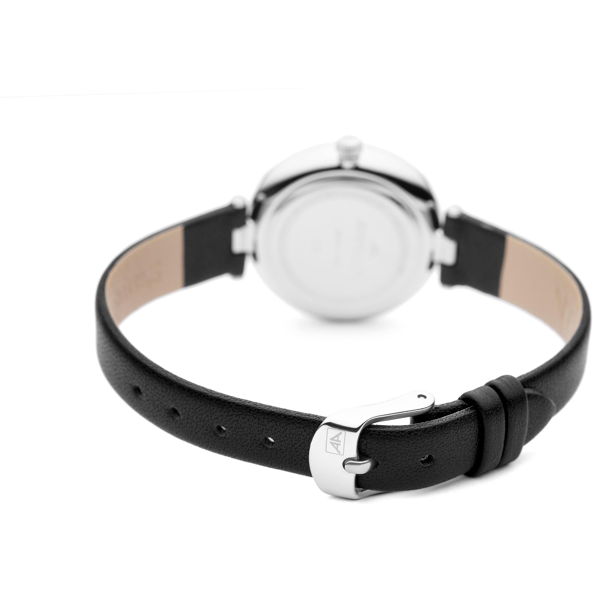 Appella L500045277DQ zegarek srebrny klasyczny Diamonds pasek - miniatura 7