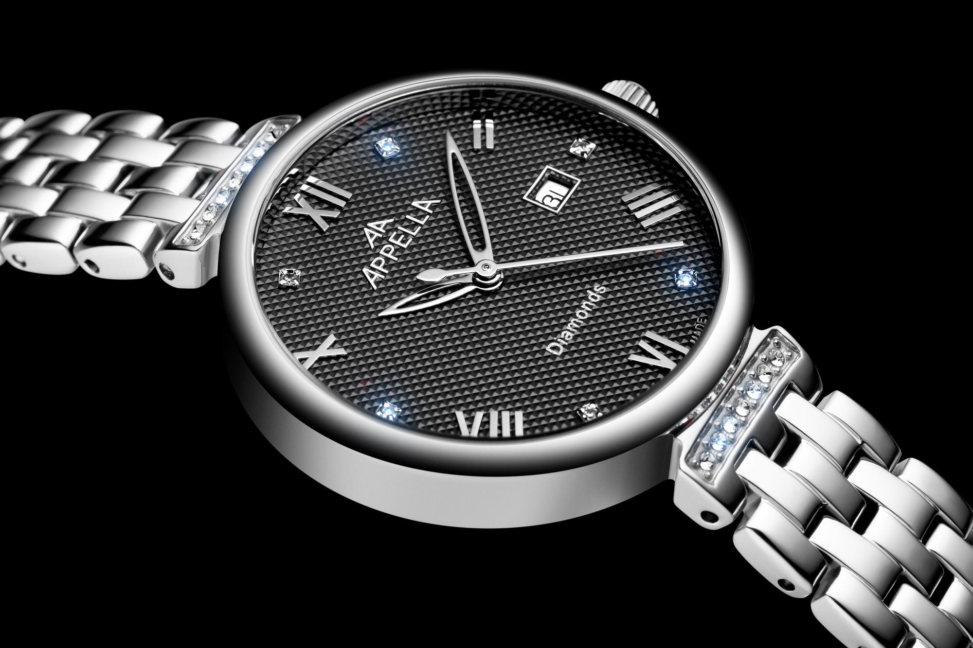 Appella L500065187DQ zegarek klasyczny Diamonds - miniatura 5