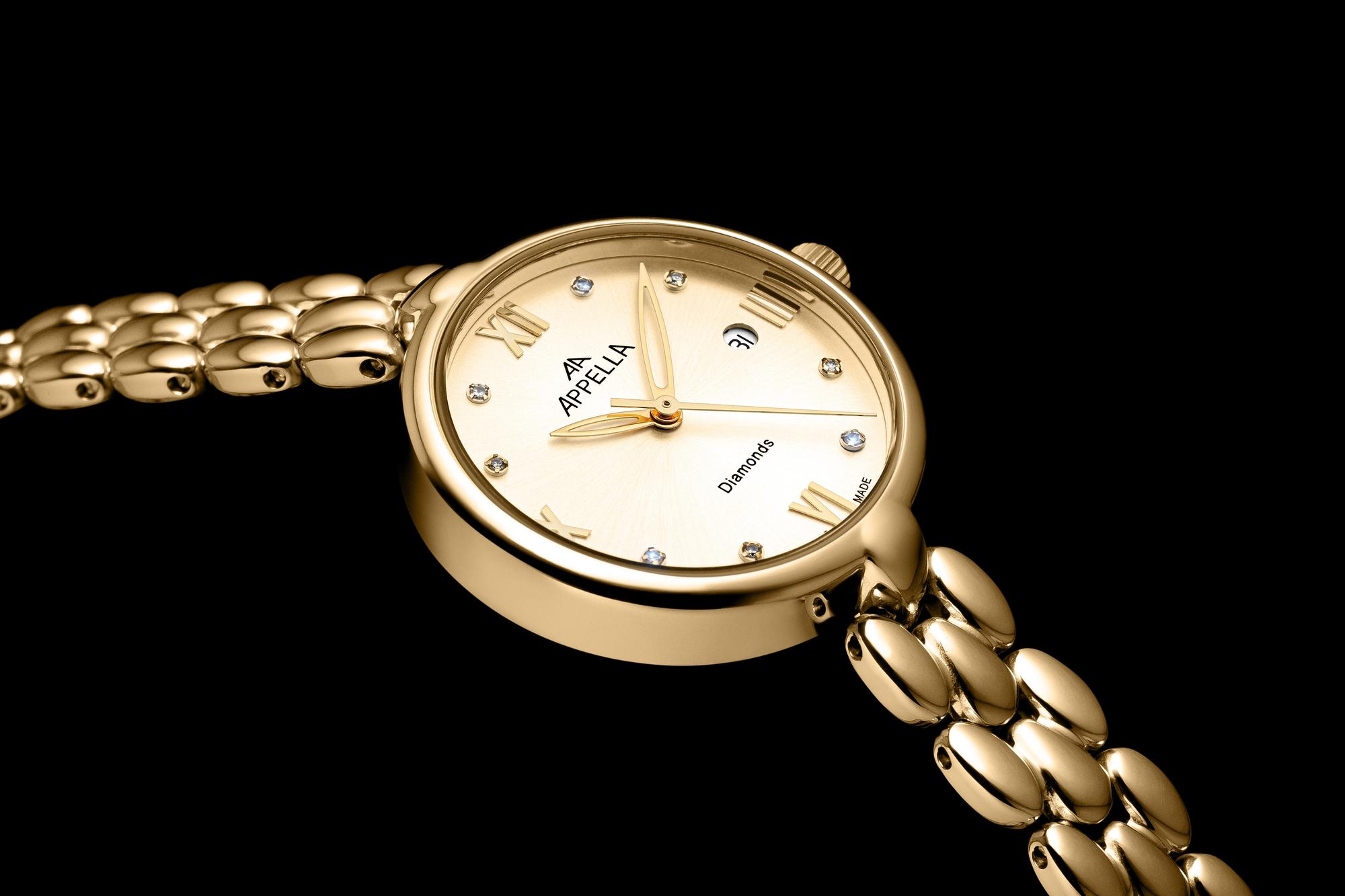 Appella L500071181DQ damski zegarek Diamonds bransoleta - miniatura 5