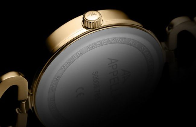 Appella L500081193DQ zegarek złoty elegancki Diamonds bransoleta - miniatura 9