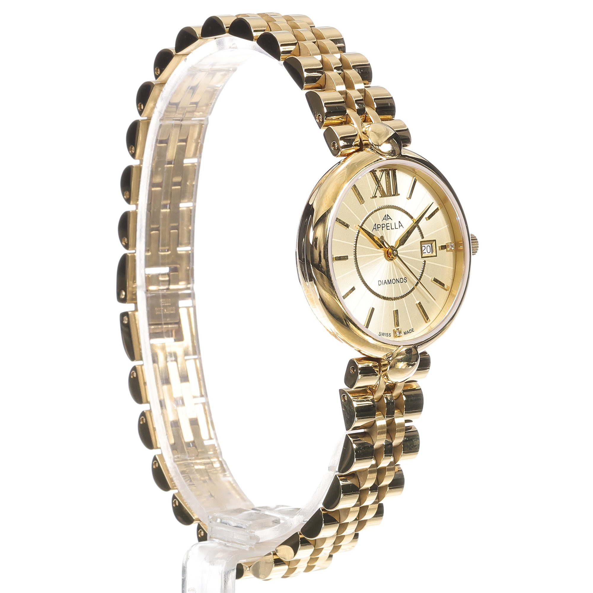 Appella L500111161DQ Bransoleta elegancki zegarek złoty - miniatura 2
