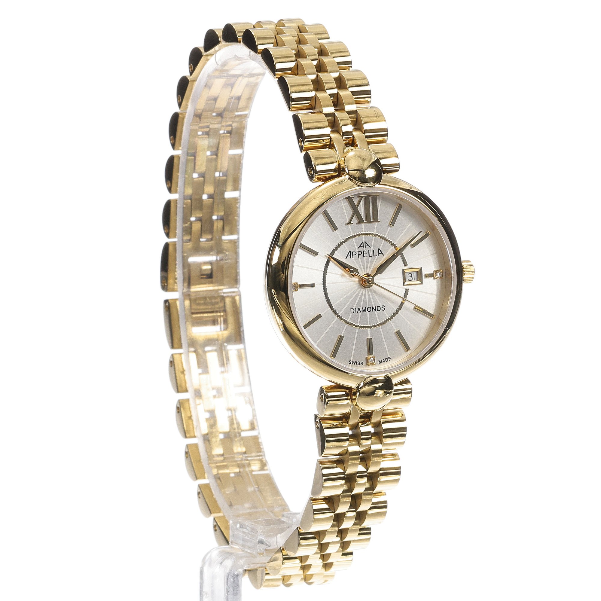 Appella L500111163DQ Bransoleta elegancki zegarek złoty - miniatura 3