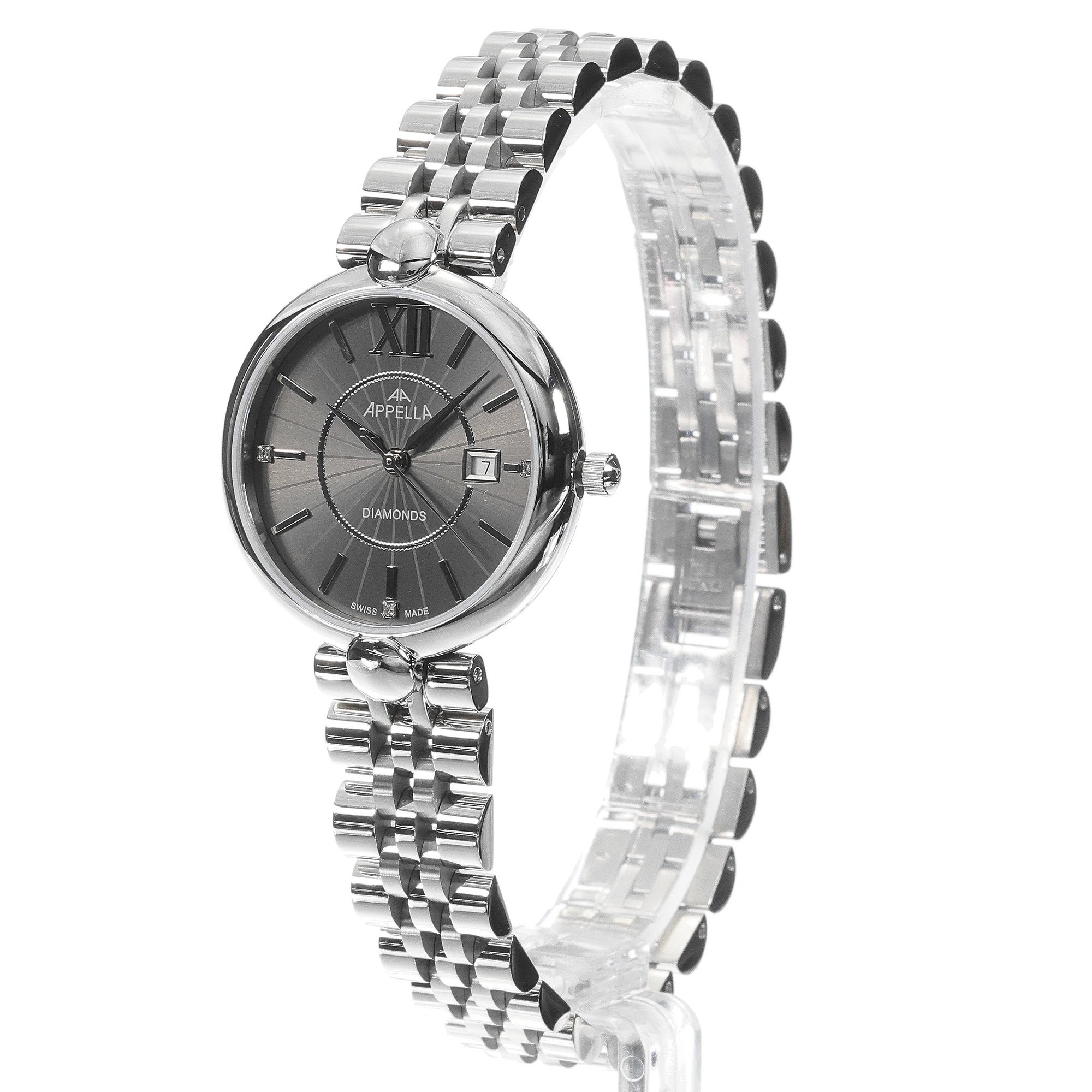 Appella L500115166DQ Bransoleta elegancki zegarek srebrny - miniatura 2