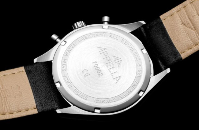 Appella L700025216CH zegarek srebrny elegancki Pasek pasek - miniatura 6