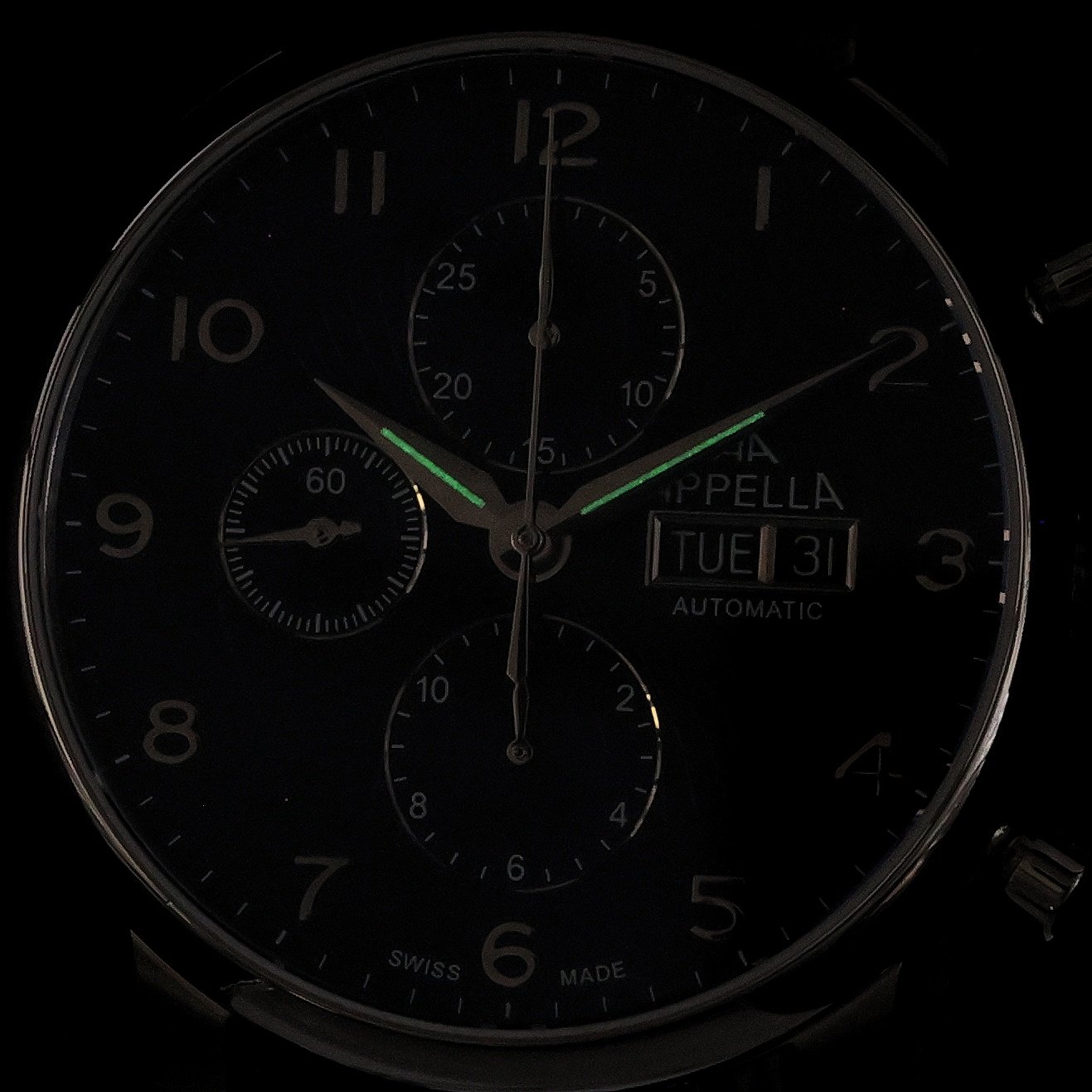 Appella L700105225ACH zegarek srebrny elegancki Pasek pasek - miniatura 5