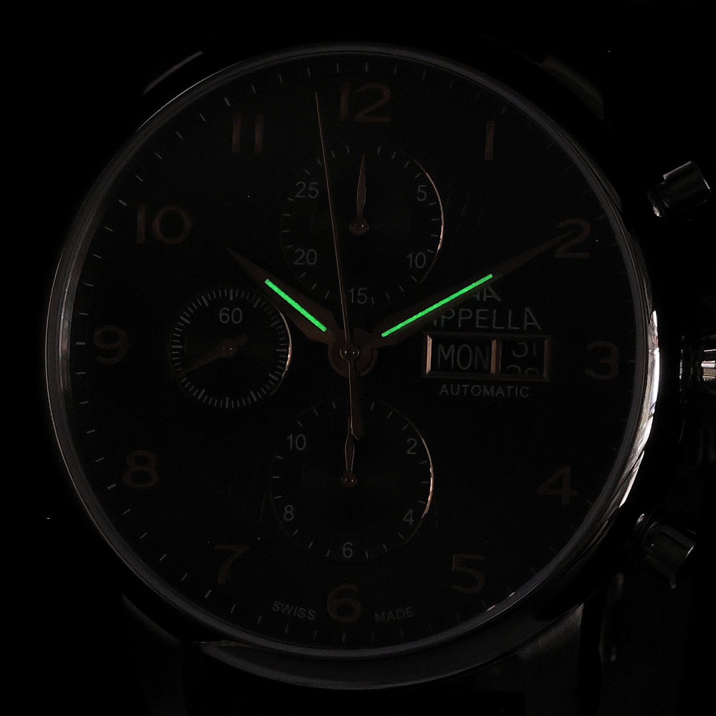 Appella L7001052R6ACH zegarek srebrny elegancki Pasek pasek - miniatura 5
