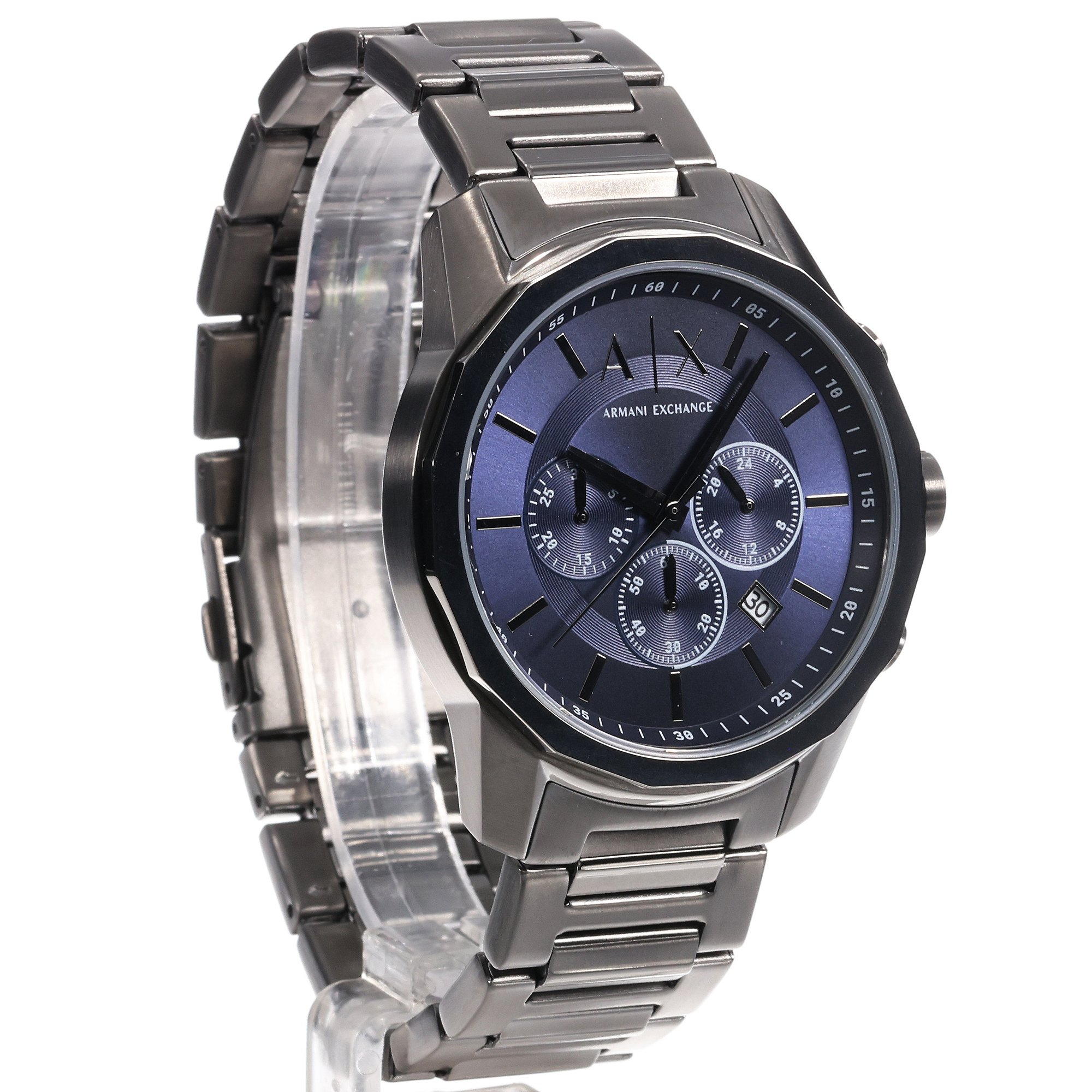 Armani Exchange AX1731 zegarek szary fashion-modowy Fashion bransoleta - miniatura 5