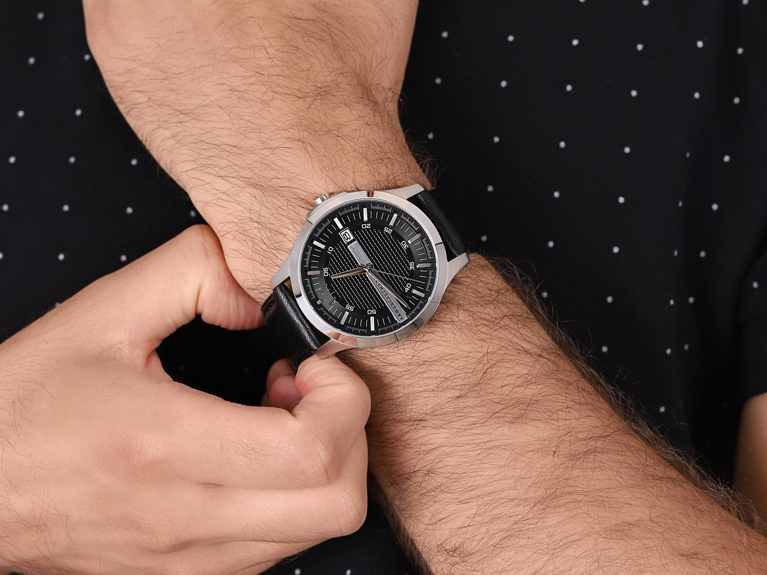 Armani Exchange AX2101 zegarek klasyczny Fashion - miniatura 7