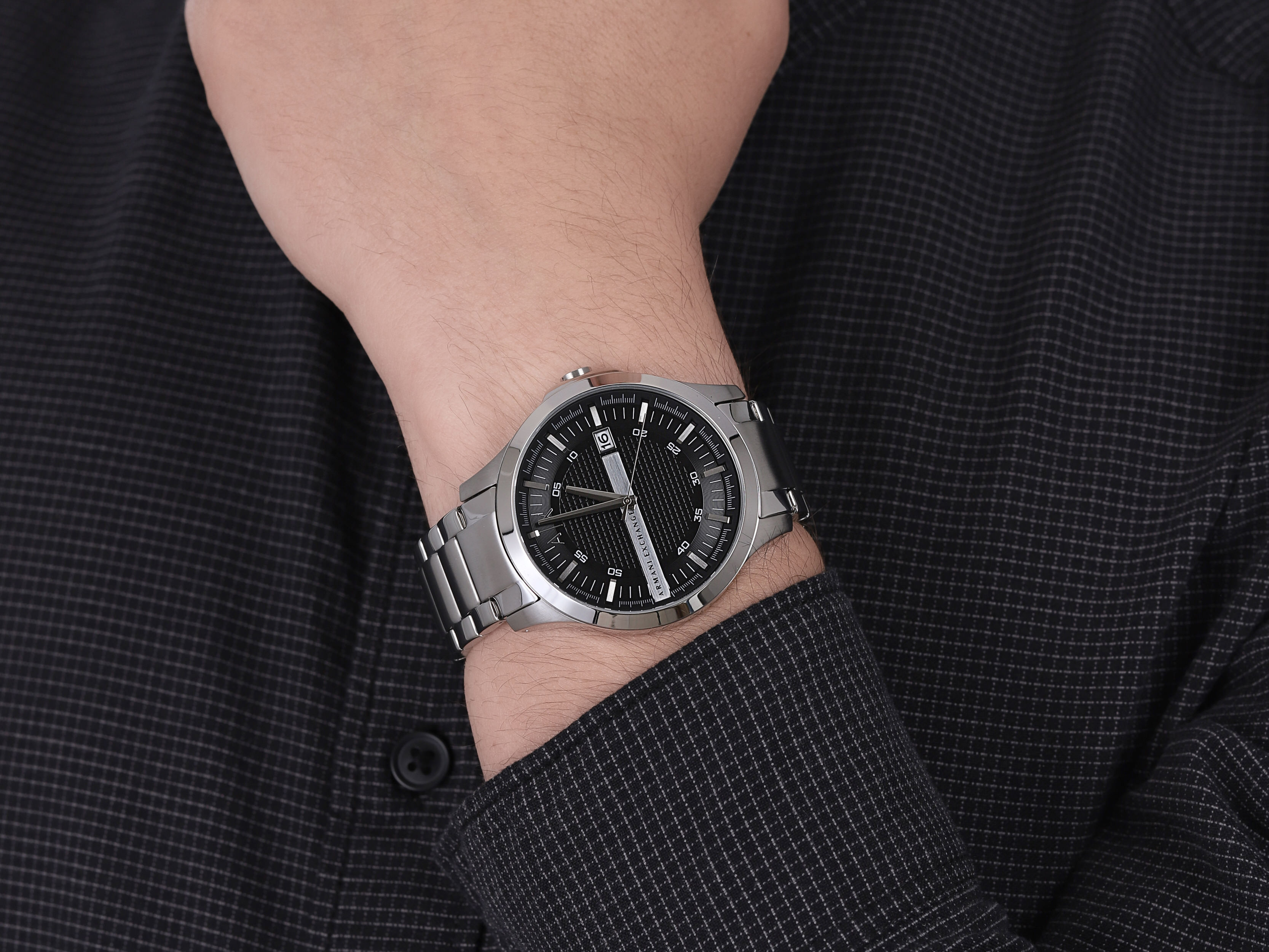 Armani Exchange AX2103 męski zegarek Fashion bransoleta - miniatura 4