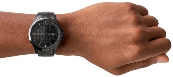 Armani Exchange AX2104 Fashion klasyczny zegarek czarny - miniatura 7
