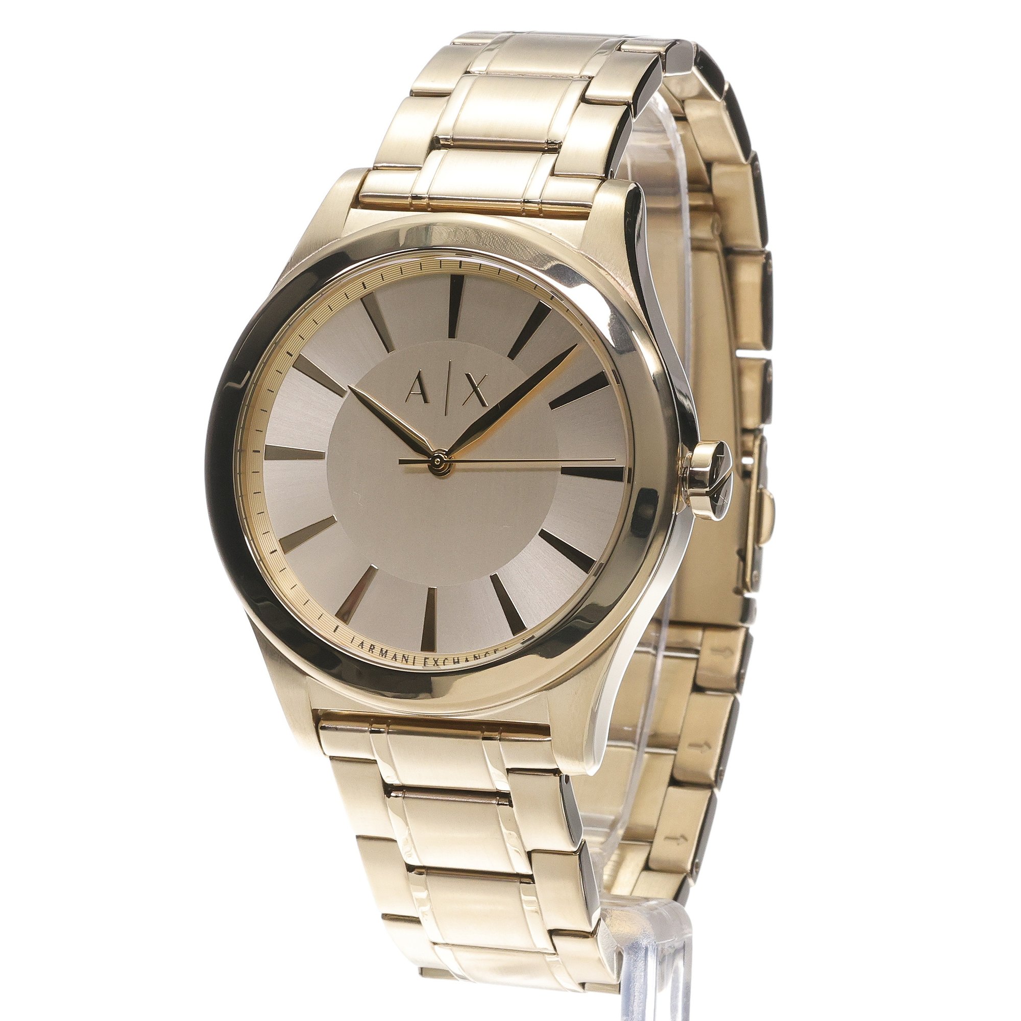 Armani Exchange AX2321 zegarek złoty klasyczny Fashion bransoleta - miniatura 2