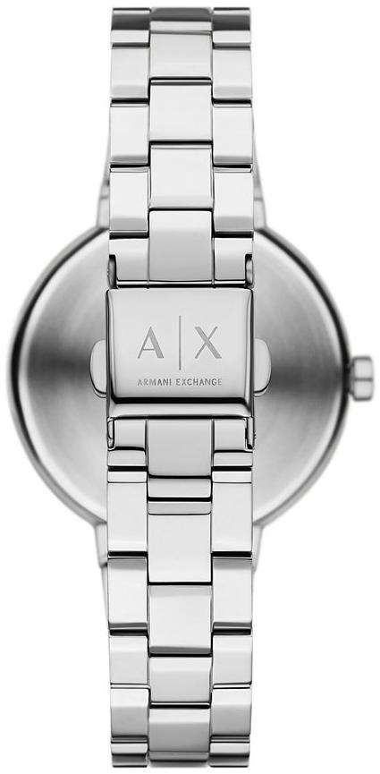 Armani Exchange AX5170 zegarek srebrny fashion-modowy Fashion bransoleta