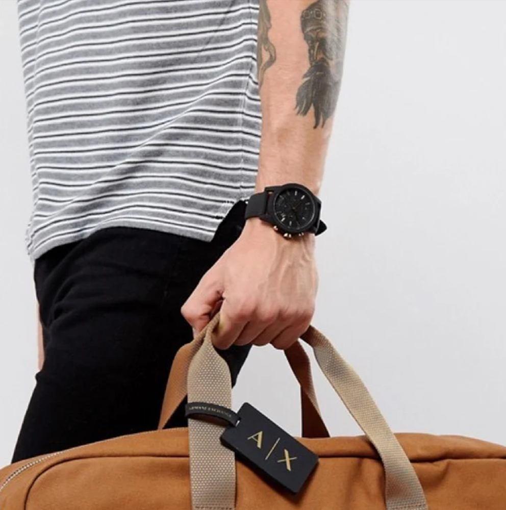 Armani Exchange AX7105 Fashion OUTERBANKS zegarek męski sportowy mineralne - miniatura 7