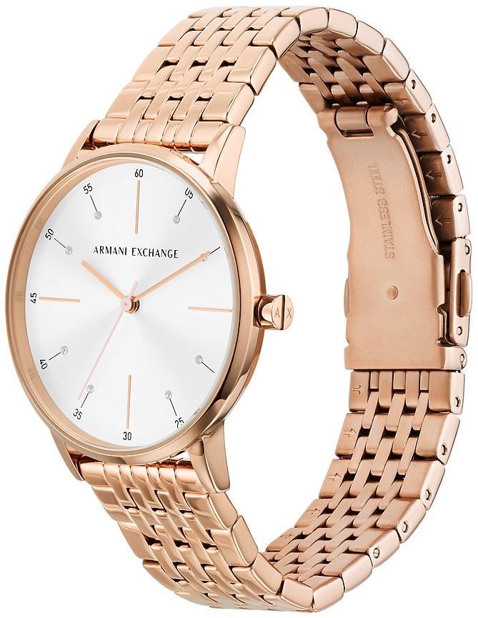 Armani Exchange AX7145SET Fashion Lola Gift Set zegarek damski fashion-modowy mineralne - miniatura 7