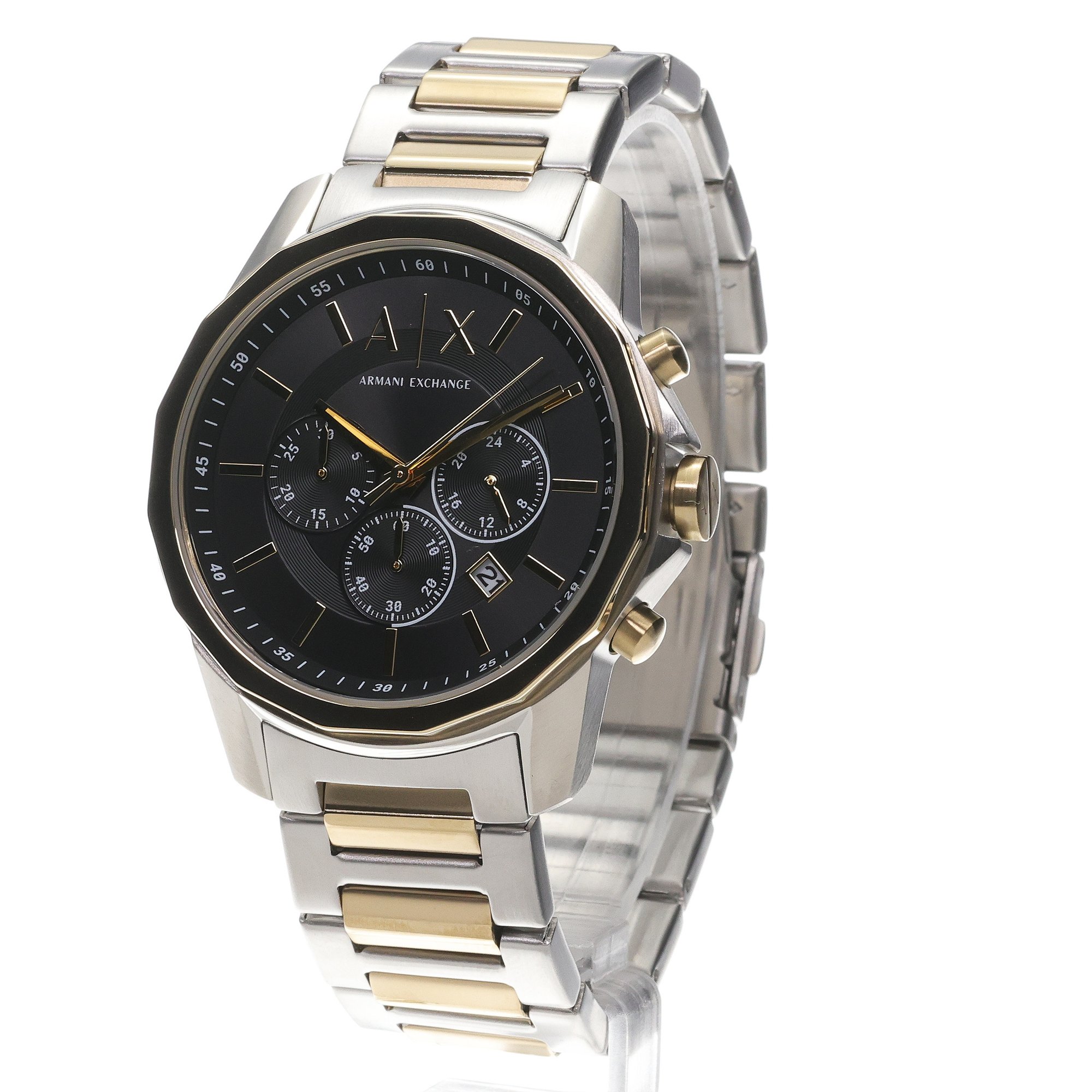 Armani Exchange AX7148SET BANKS GIFT SET Fashion fashion-modowy zegarek srebrny - miniatura 2
