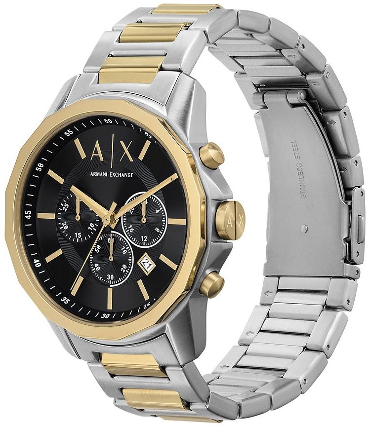 Armani Exchange AX7148SET zegarek srebrny fashion-modowy Fashion bransoleta - miniatura 7