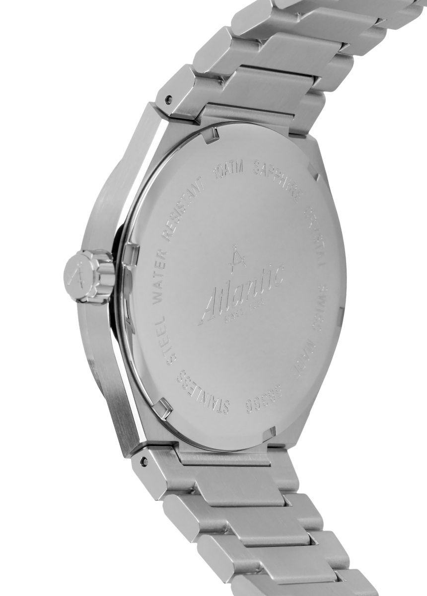 Atlantic 583664191 Seawave klasyczny zegarek srebrny - miniatura 7