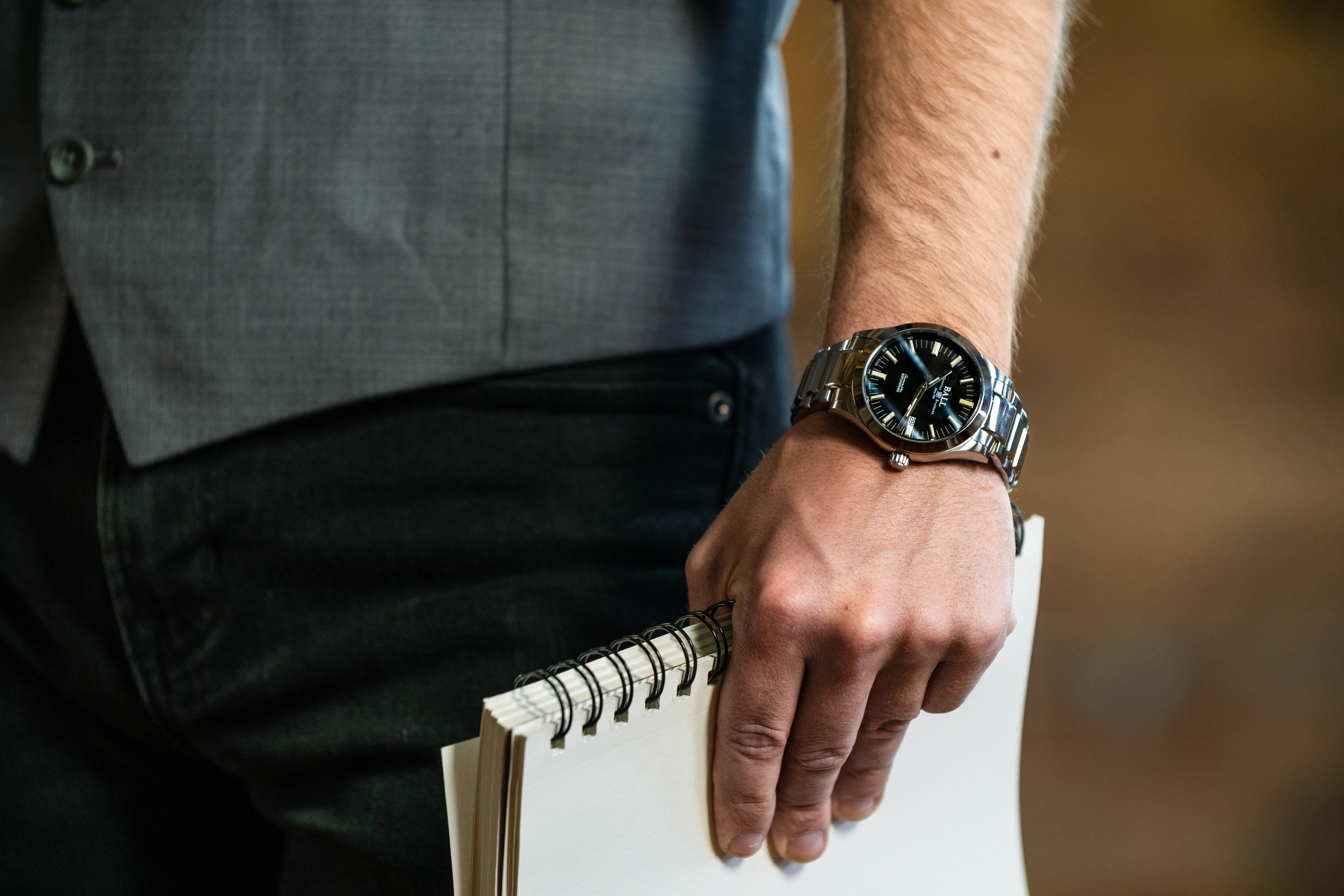 zegarek Ball NM2128C-S1C-BK automatyczny męski Engineer M Engineer M Marvelight Automatic Chronometer - miniatura 6