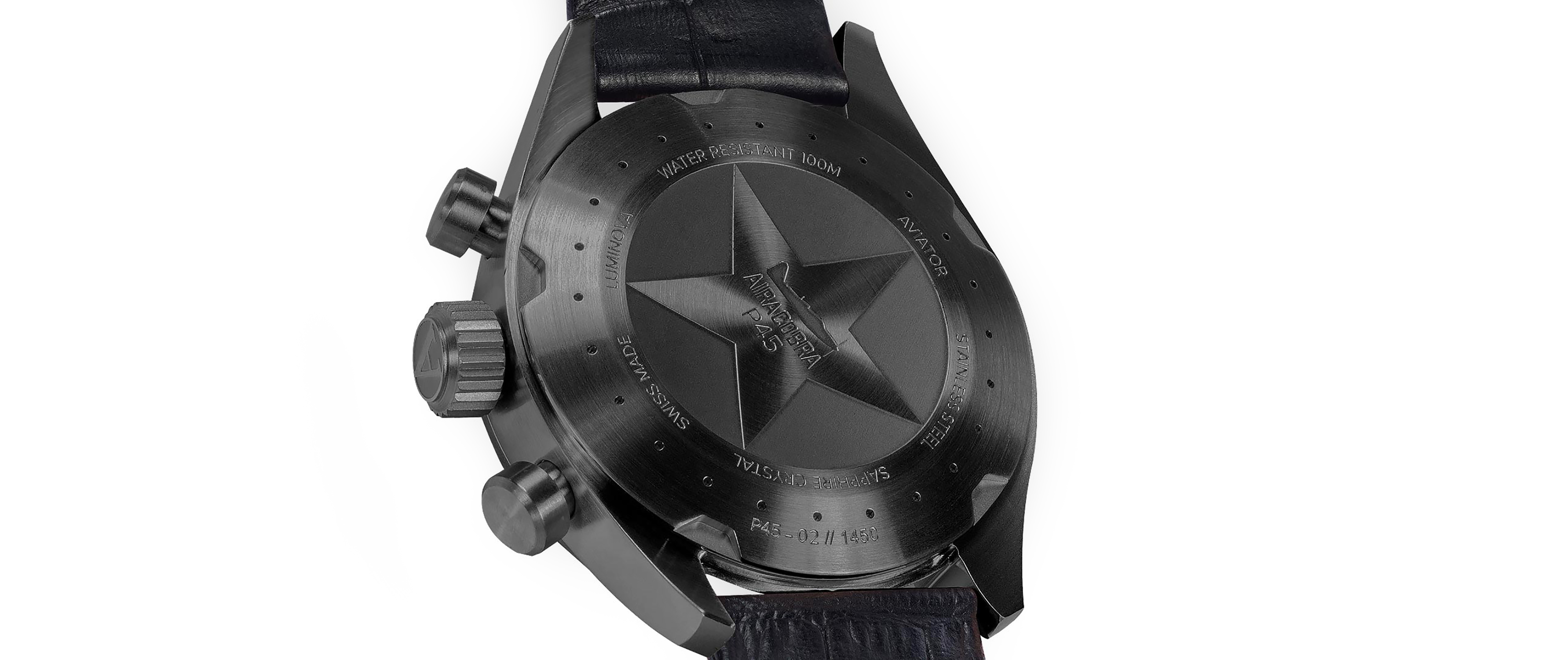 Aviator V.2.25.5.169.4 AIRACOBRA P45 CHRONO zegarek klasyczny Airacobra - miniatura 7