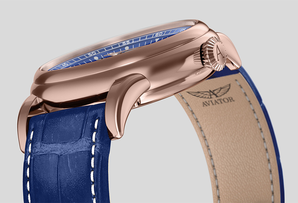 Aviator V.3.35.2.277.4 DAY-DATE LIMITED EDITION zegarek klasyczny Douglas - miniatura 4