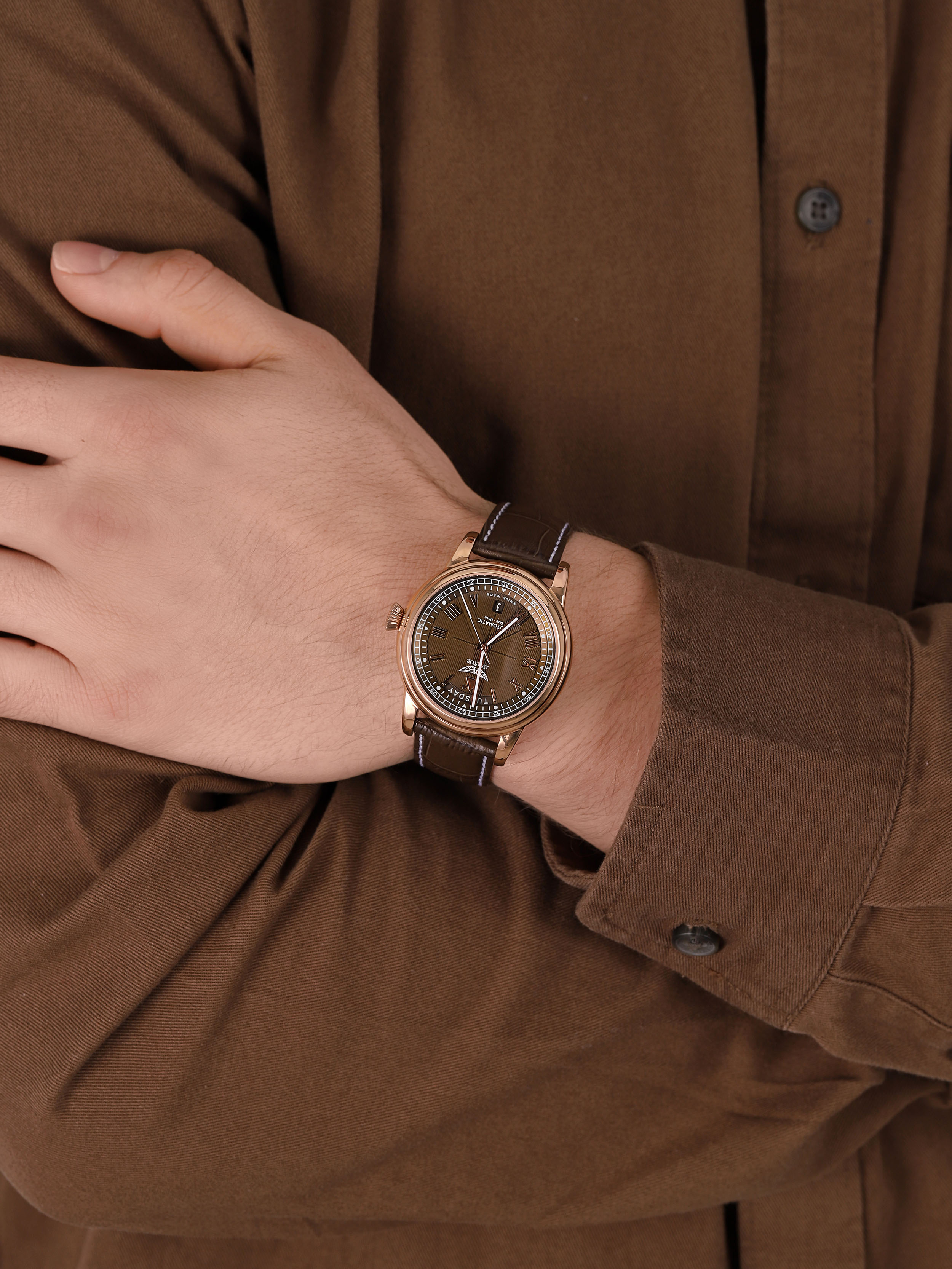 Douglas DAY-DATE 41 Automatic LIMITED EDITION Aviator V.3.35.2.280.4 - hover