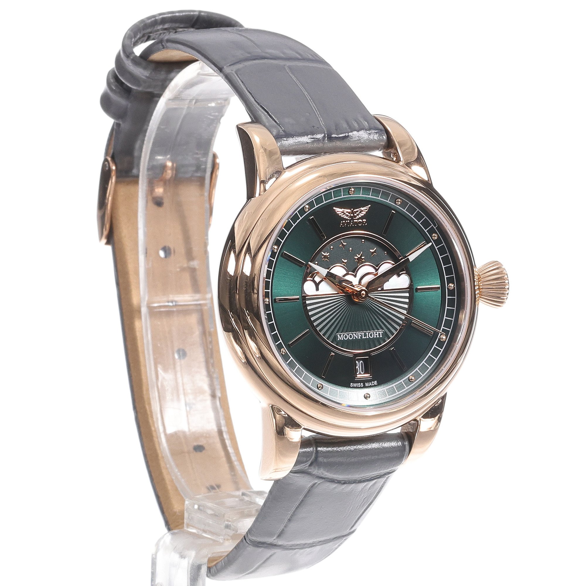 Aviator V13322634GM zegarek damski Douglas Moonflight - miniatura 3