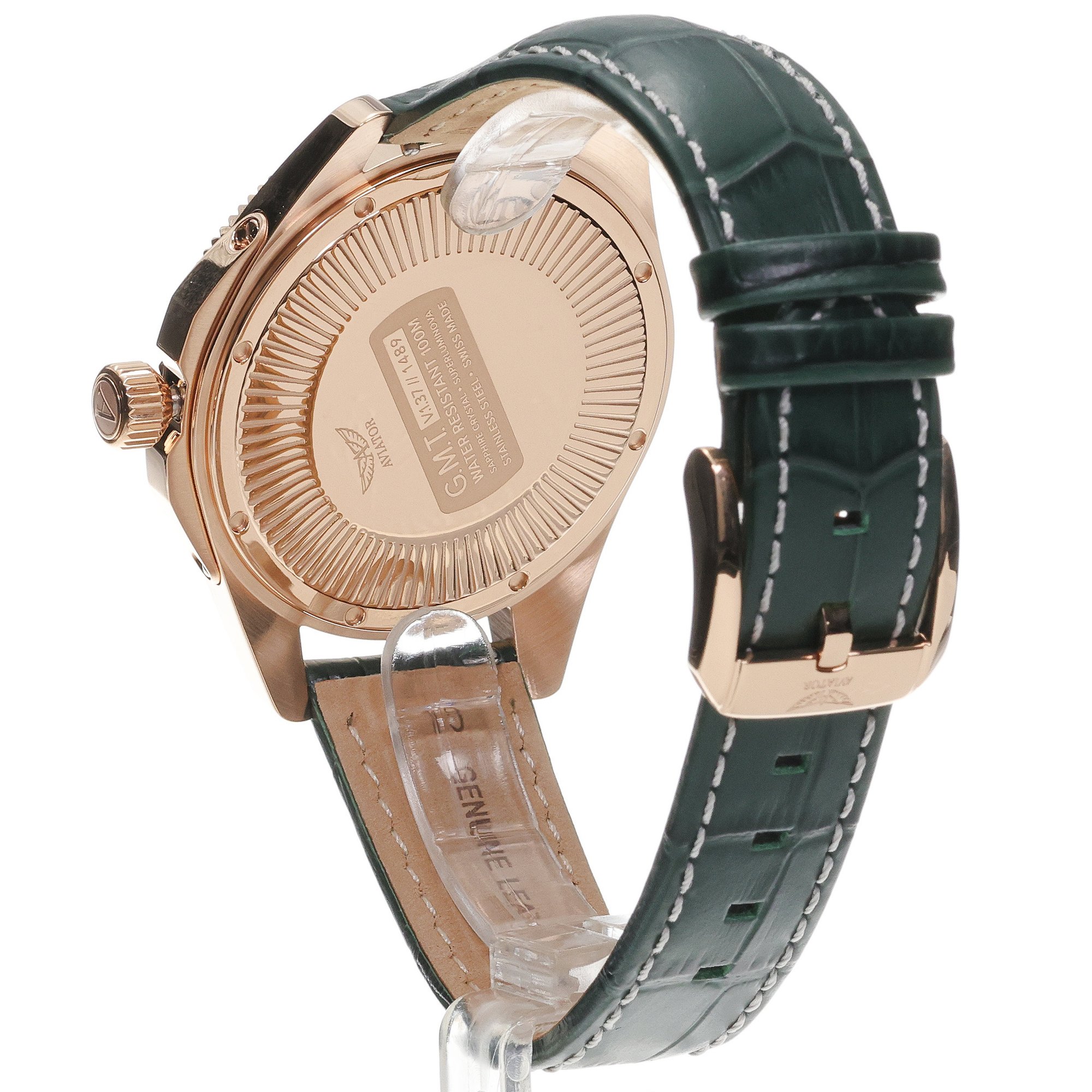 Aviator V13723094 AIRACOBRA GMT zegarek lotniczy Airacobra - miniatura 4