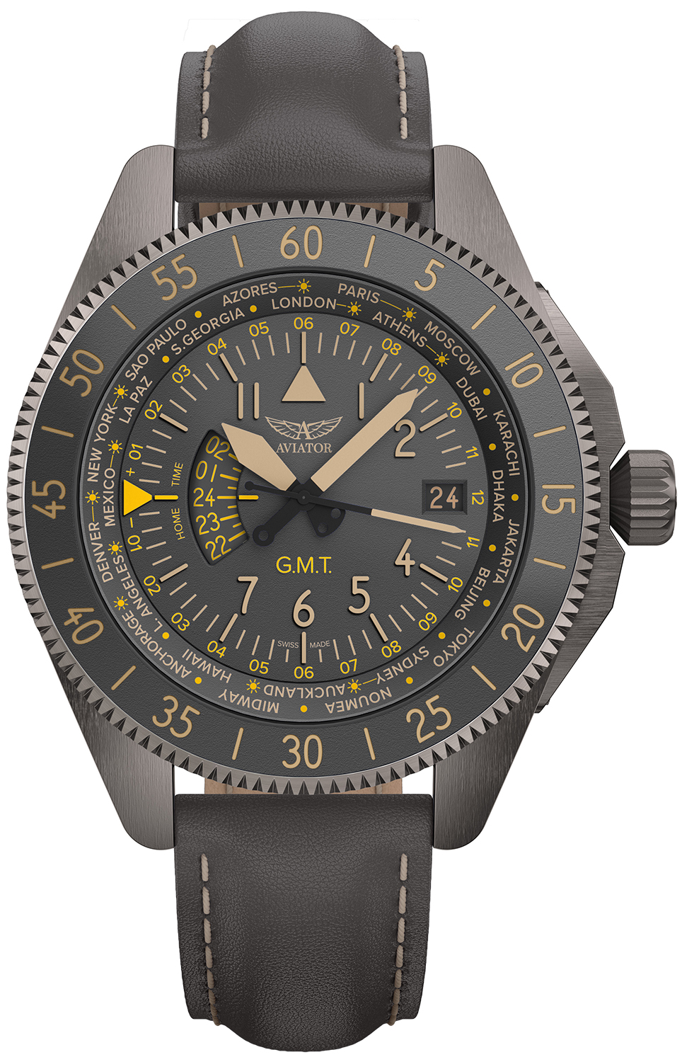 Zegarek Aviator V.1.37.7.305.4