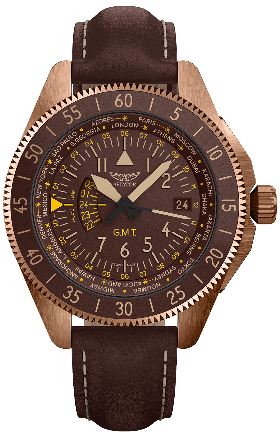 Zegarek Aviator V.1.37.8.306.4