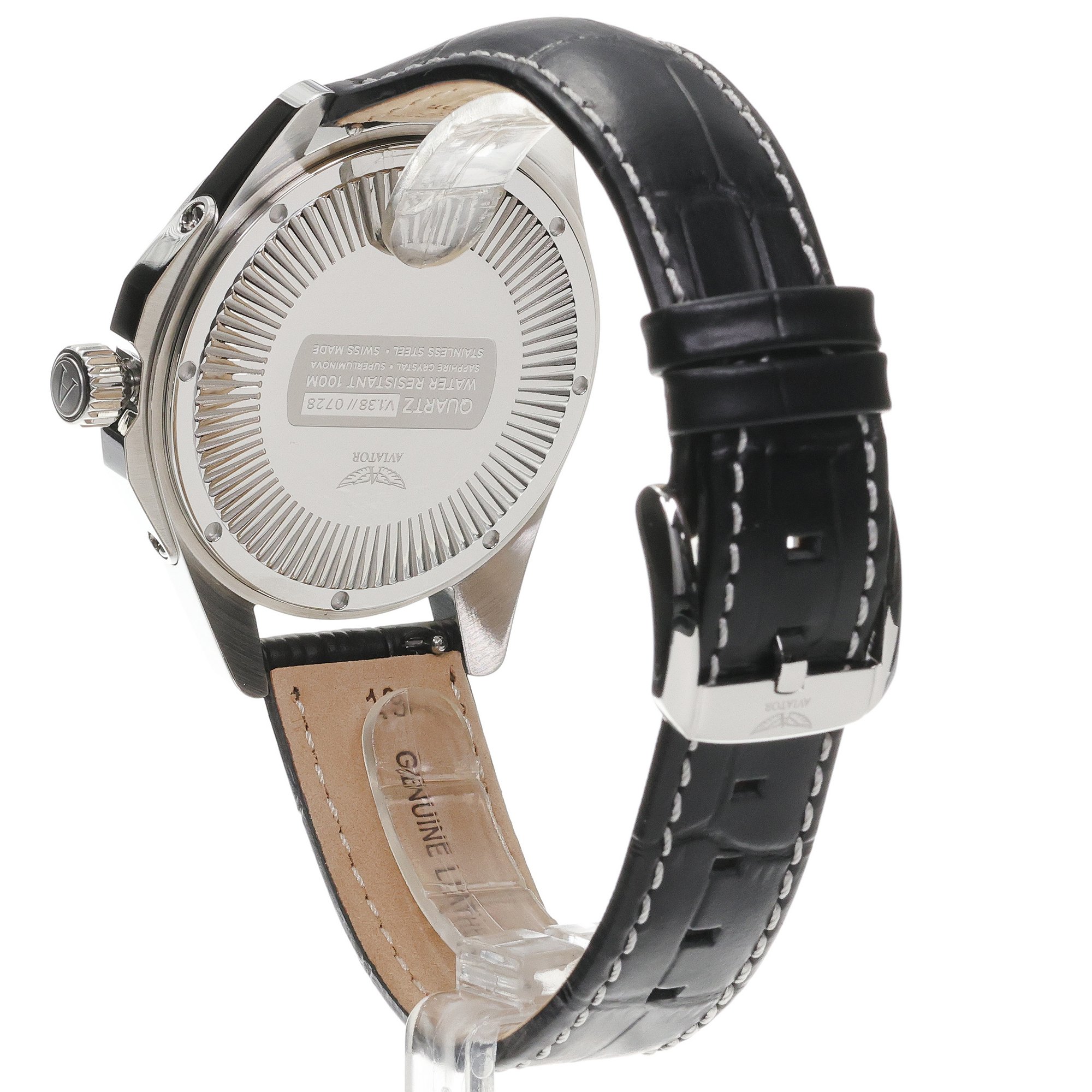 Aviator V13803274 męski zegarek Airacobra pasek - miniatura 4