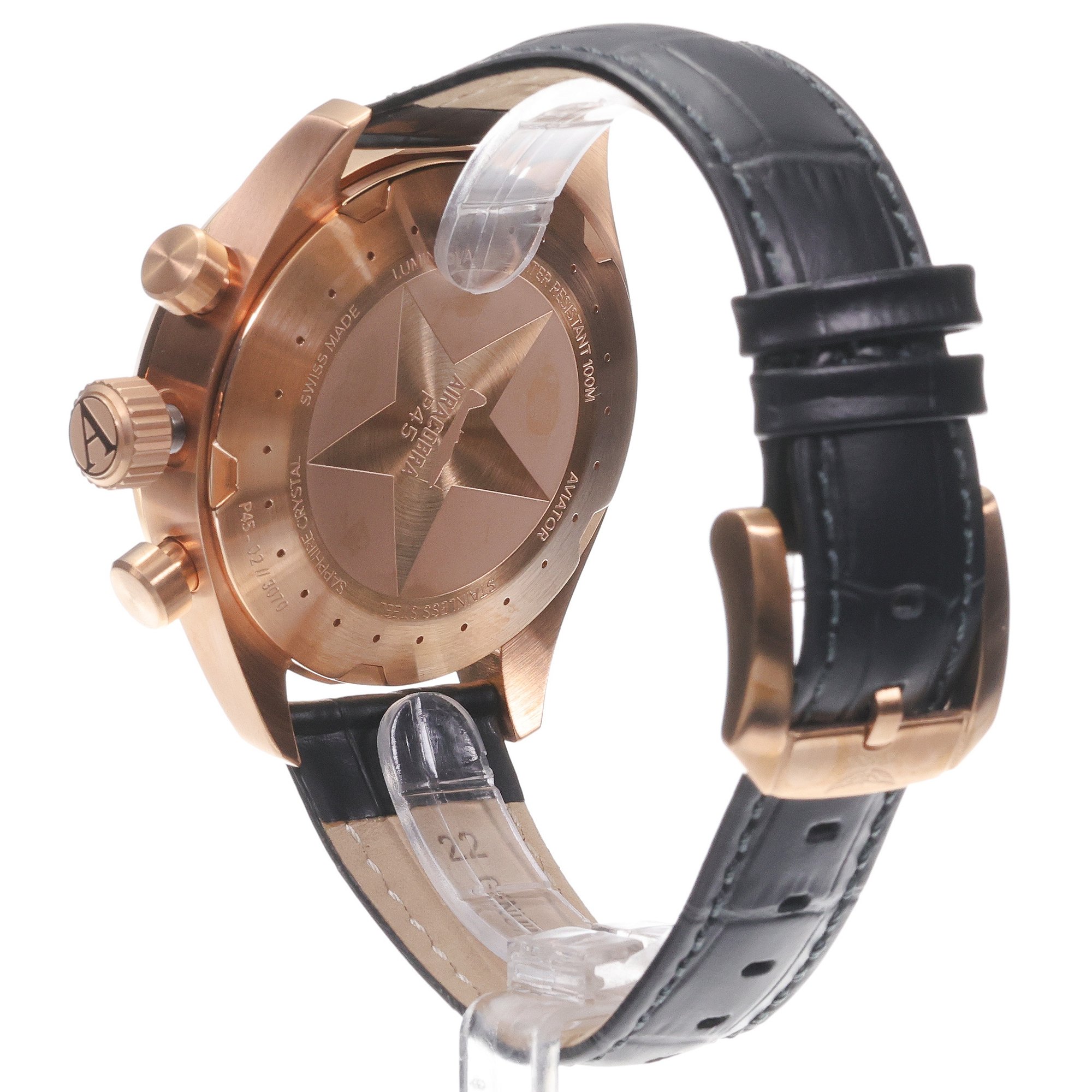 Aviator V22521734 zegarek męski klasyczny Airacobra pasek - miniatura 4