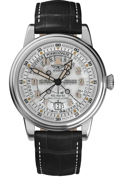 Aviator V33602934 PL Douglas Douglas Polish Edition Day-Date Meca 41 - zdjęcie 1