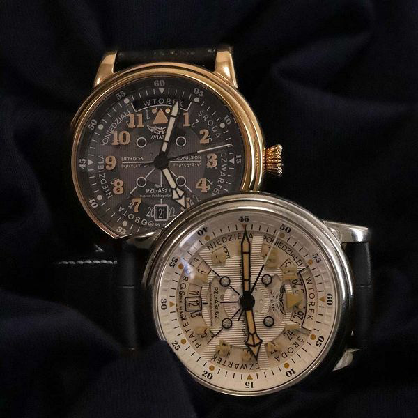Aviator V33602934 PL męski zegarek Douglas pasek - miniatura 3