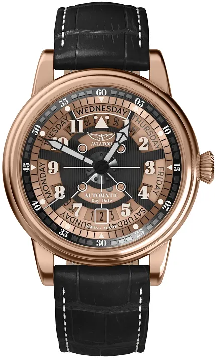 Aviator V33622894 Douglas Douglas Day-Date Meca 41 - zdjęcie 1