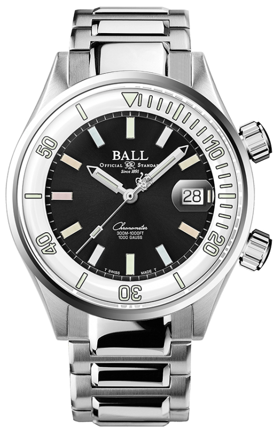 Engineer Master II Diver Chronometer  Ball DM2280A-S5C-BKWHR 