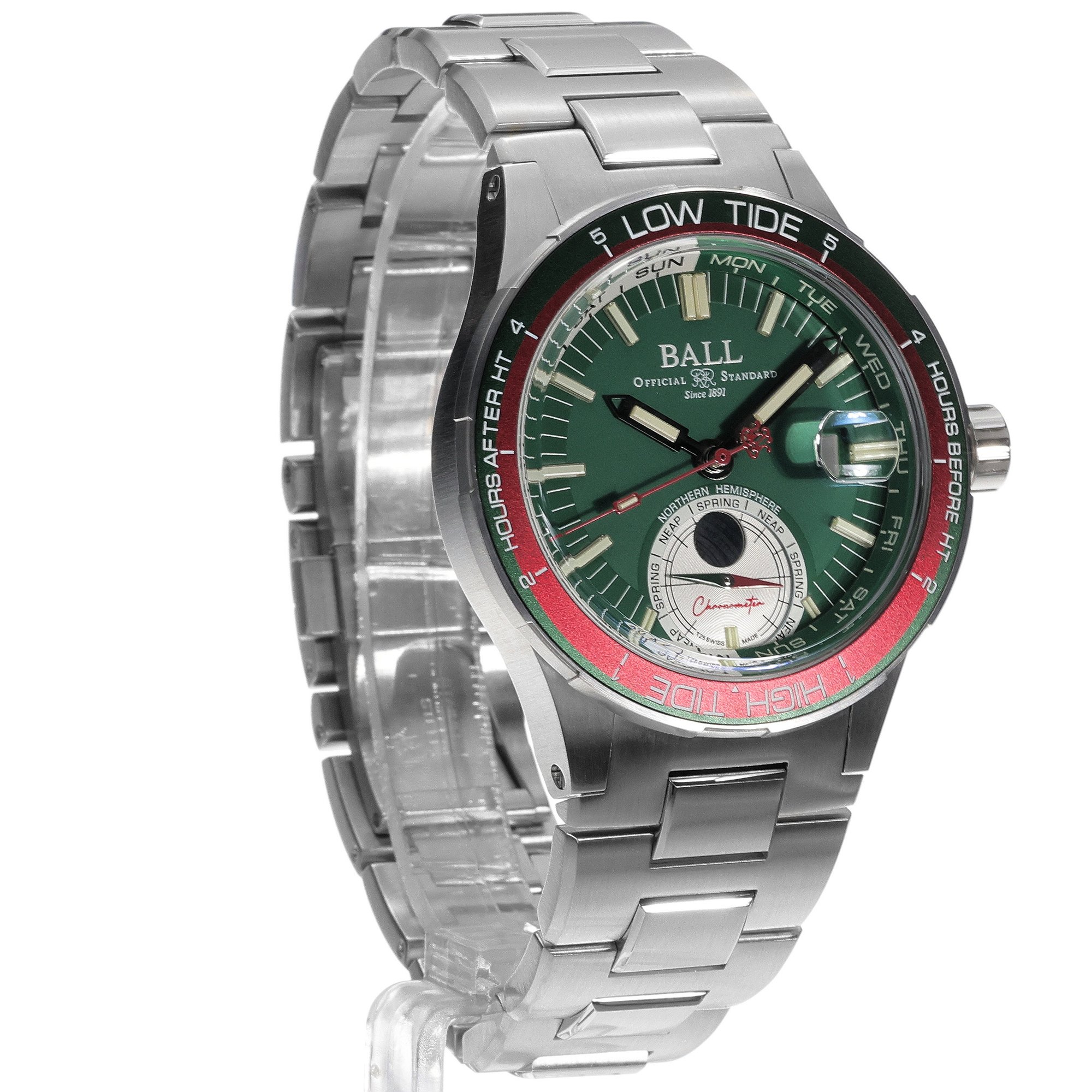 Ball DM3120C-S1CJ-GR męski zegarek Roadmaster bransoleta - miniatura 3