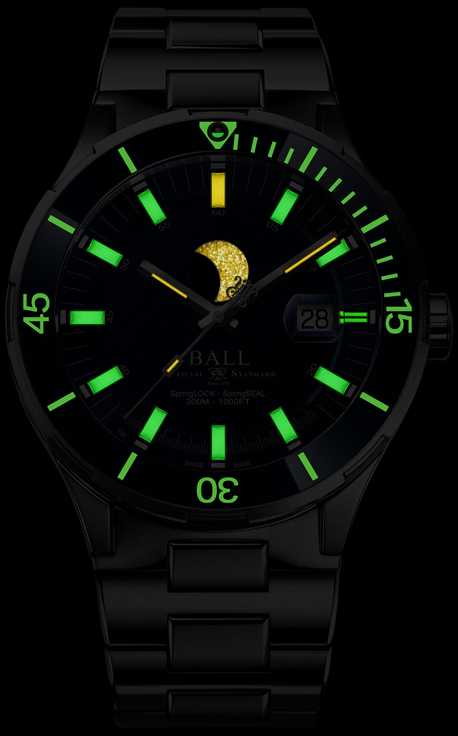 Ball DM3130B-S13J-BE zegarek męski Roadmaster - miniatura 2
