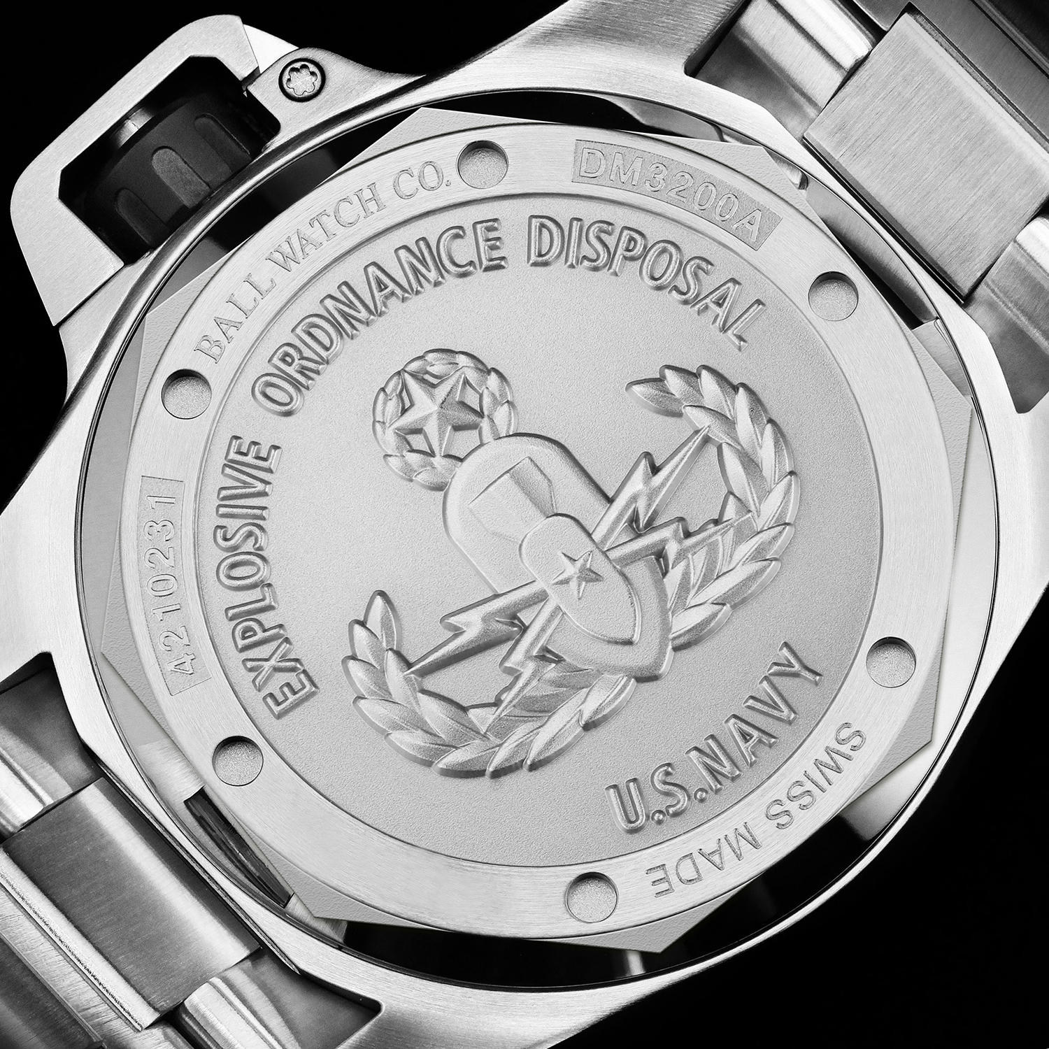 Ball DM3200A-S2C-BK Engineer Hydrocarbon EOD Engineer Hydrocarbon elegancki zegarek szary - miniatura 4