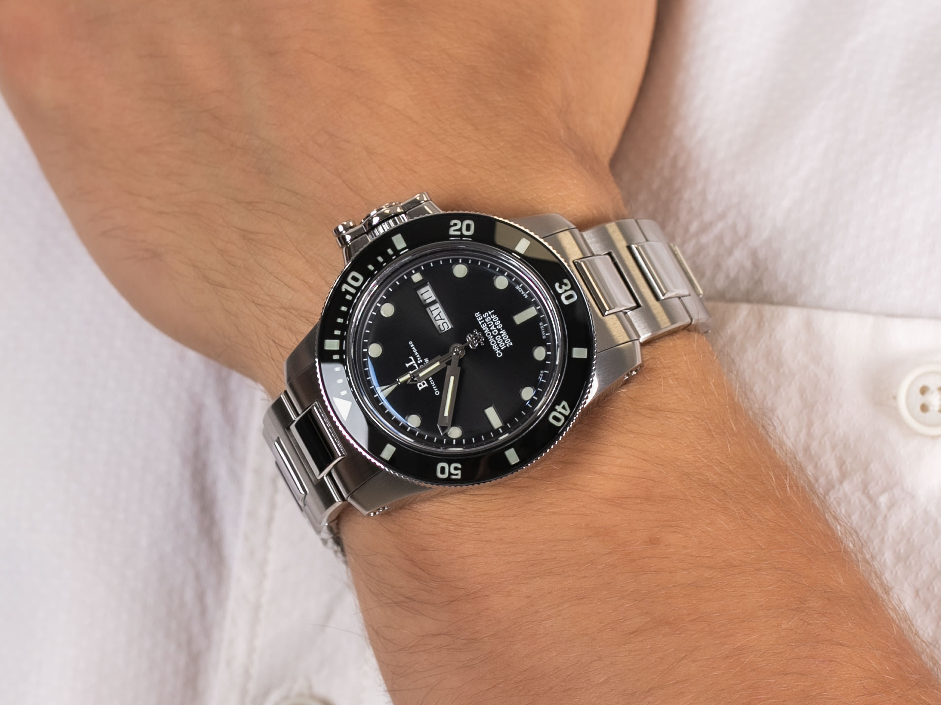 Ball DM2118B-SCJ-BK Ball Engineer Hydrocarbon Original Automatic Chronometer zegarek klasyczny Engineer Hydrocarbon - miniatura 2