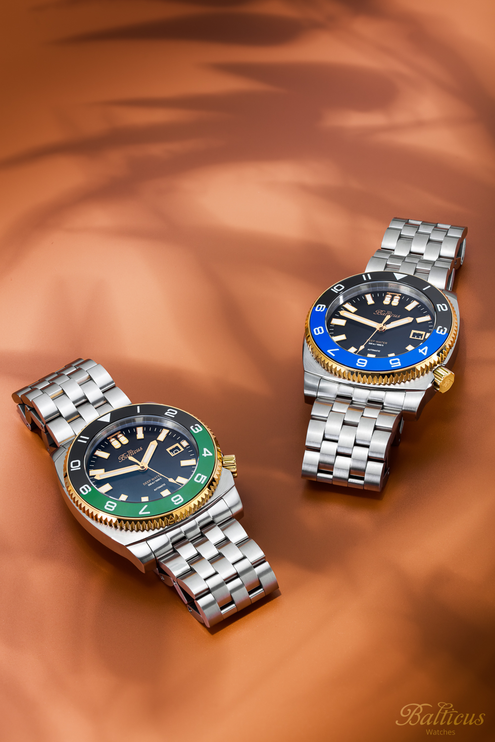 Balticus BAL-DWRCBG-P zegarek srebrny klasyczny Deep Water pasek - miniatura 5