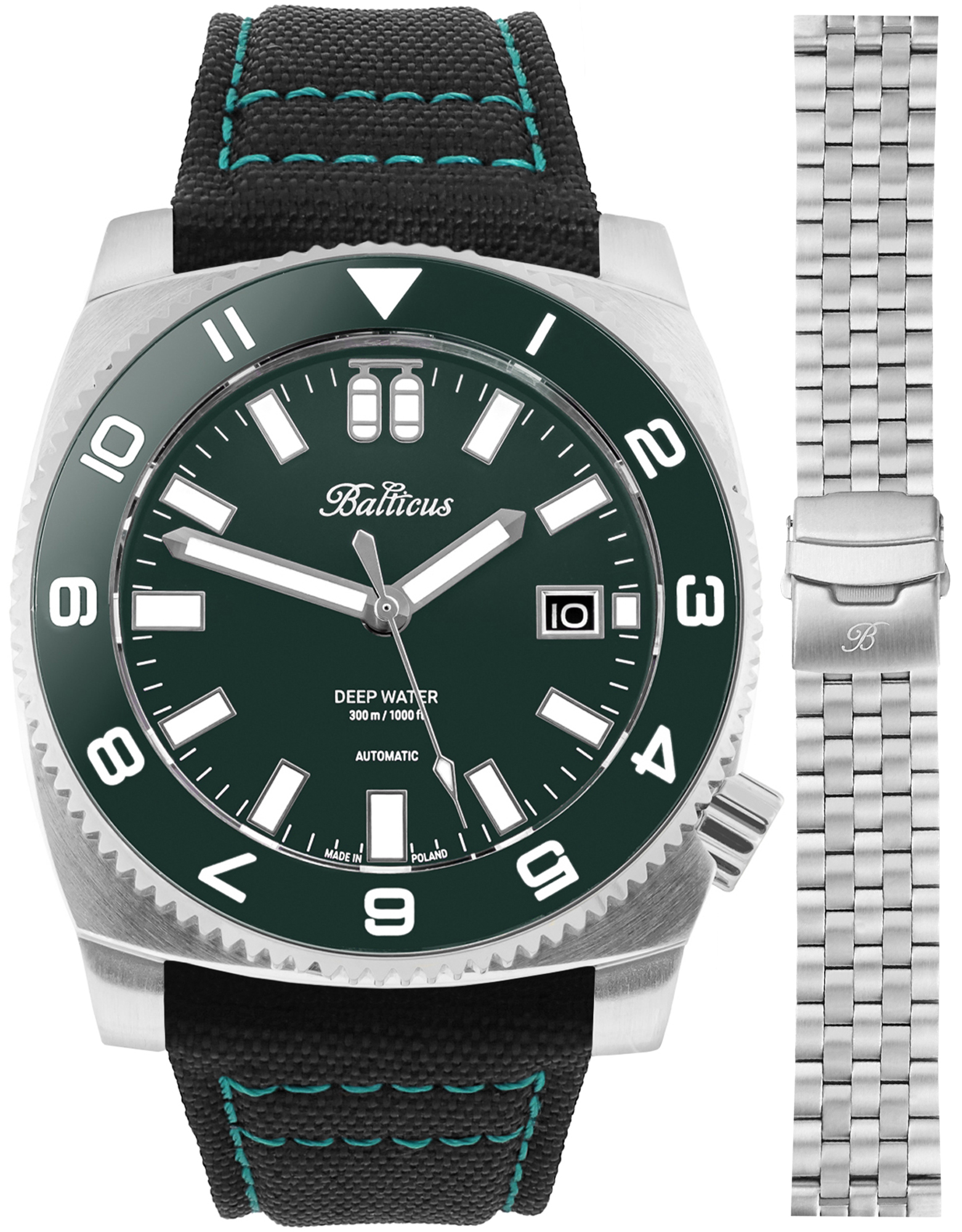 Deep Water - zielony - Limited Edition 100 szt Balticus BAL-DWRG-P 