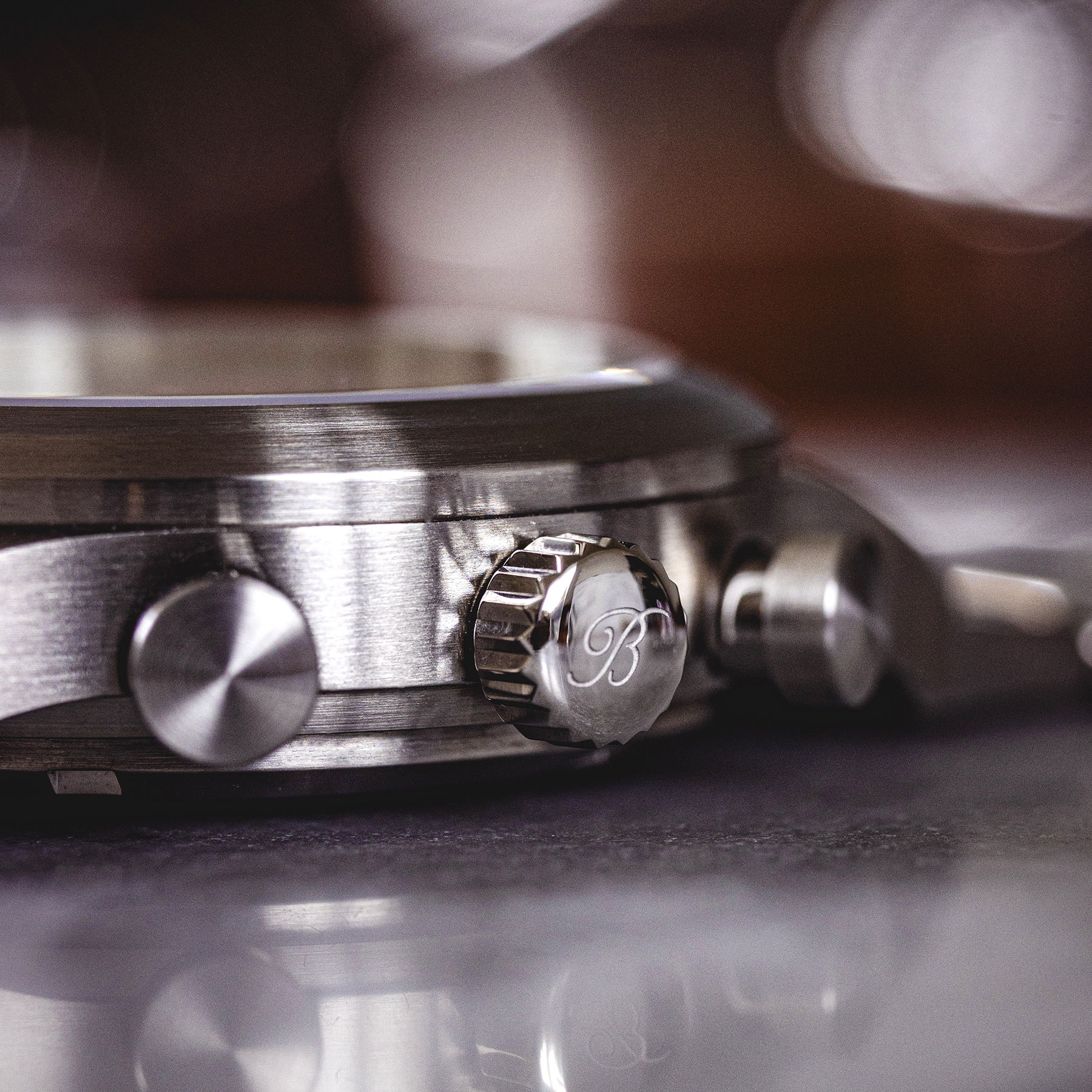 Balticus BALFSQCHBLA Flying Seal Flying Seal 44mm Czarny Limited Edition 50szt zegarek męski lotniczy - miniatura 8
