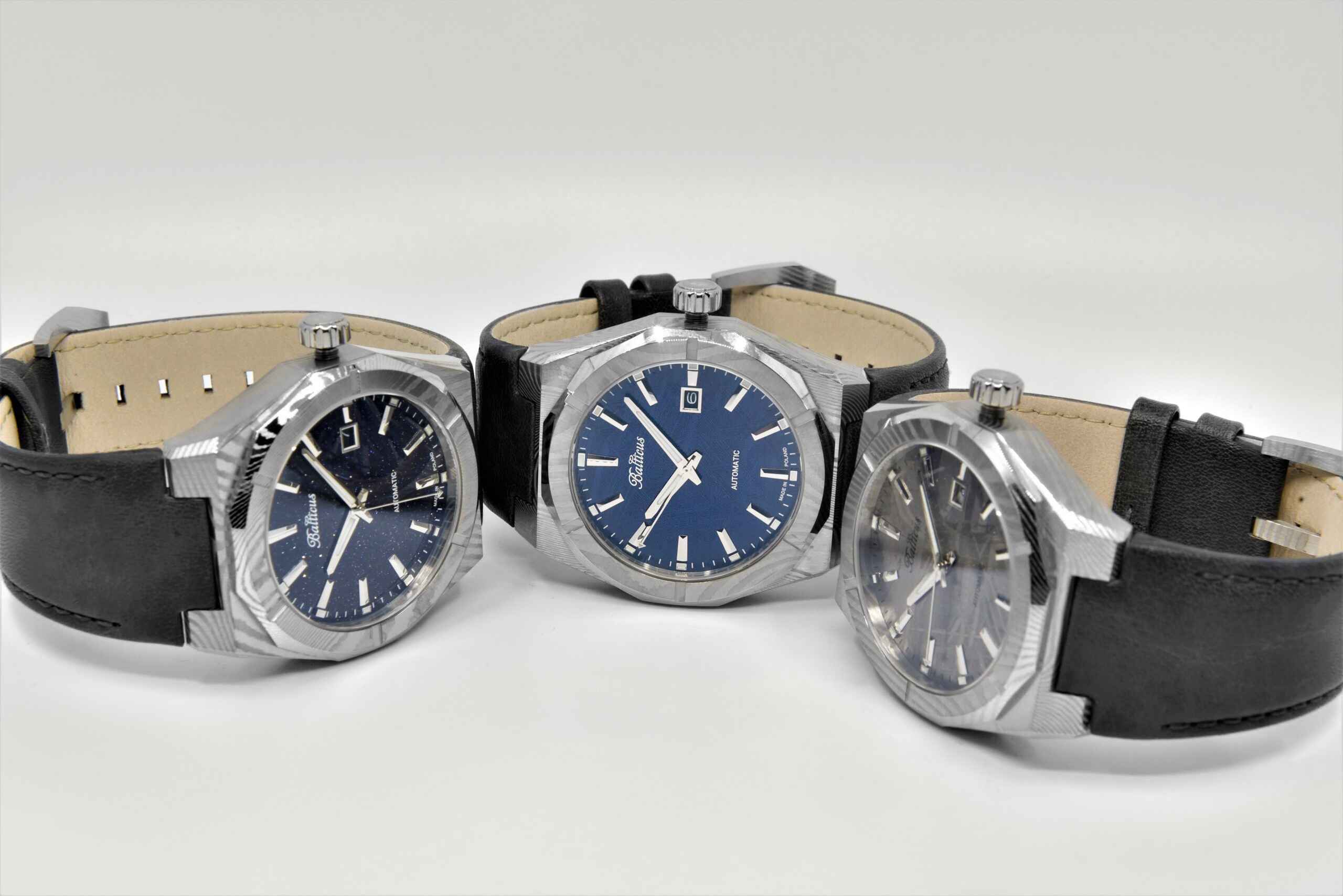 Balticus BALSDDBA Gwiezdny Pył DAMAST 42mm Awenturyn Niebieski zegarek Gwiezdny Pył - miniatura 4