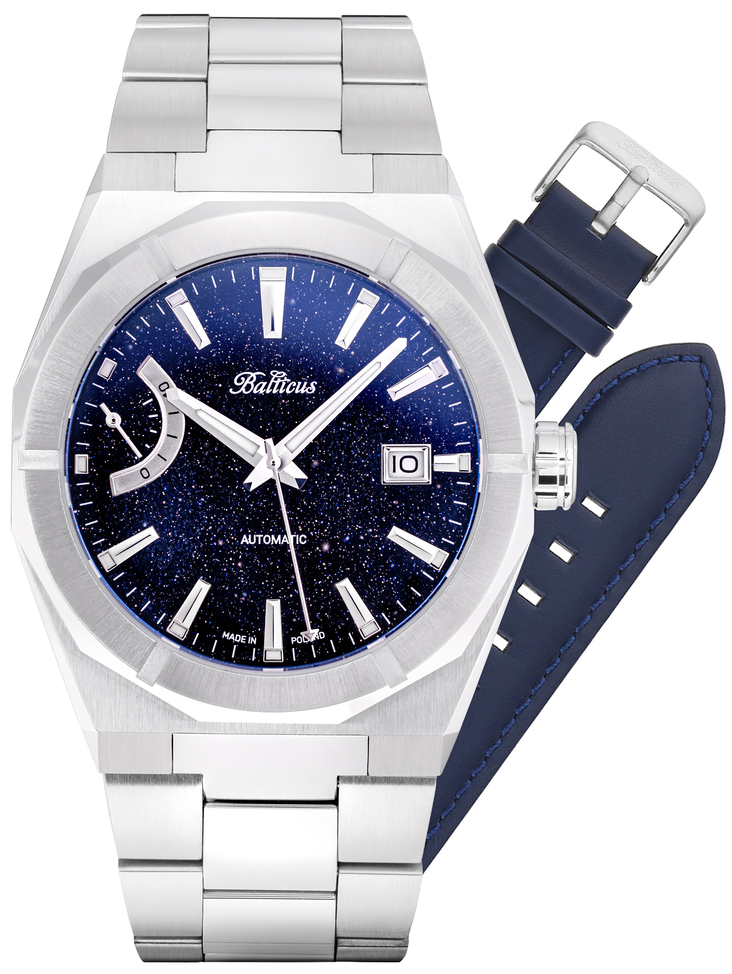 Balticus BALSDSPRA Gwiezdny Pył Gwiezdny Pył 40mm Awenturyn Power Reserve Automatic - miniatura 1