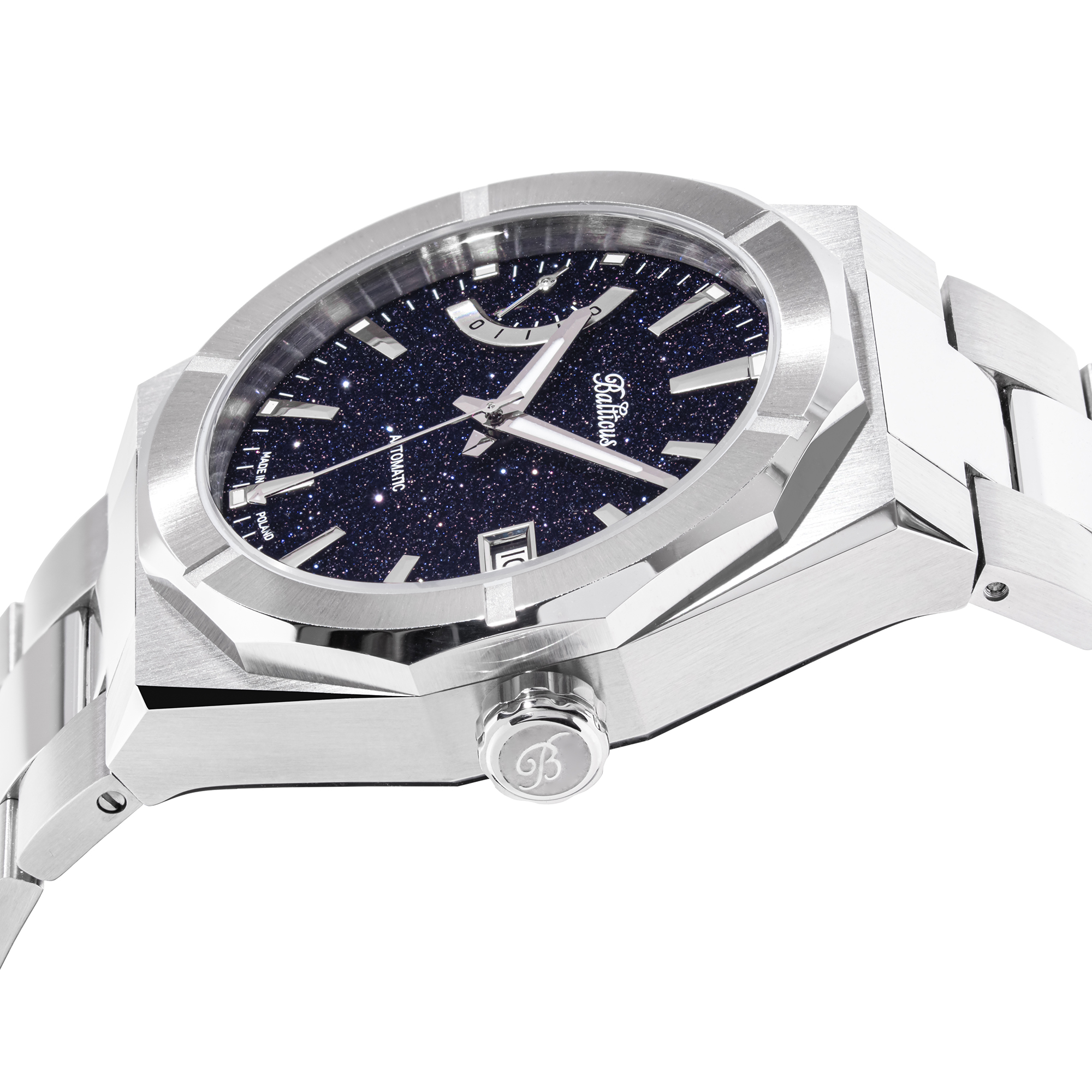 Balticus BALSDSPRA-P Gwiezdny Pył 40mm Awenturyn Power Reserve Automatic zegarek sportowy Gwiezdny Pył - miniatura 4
