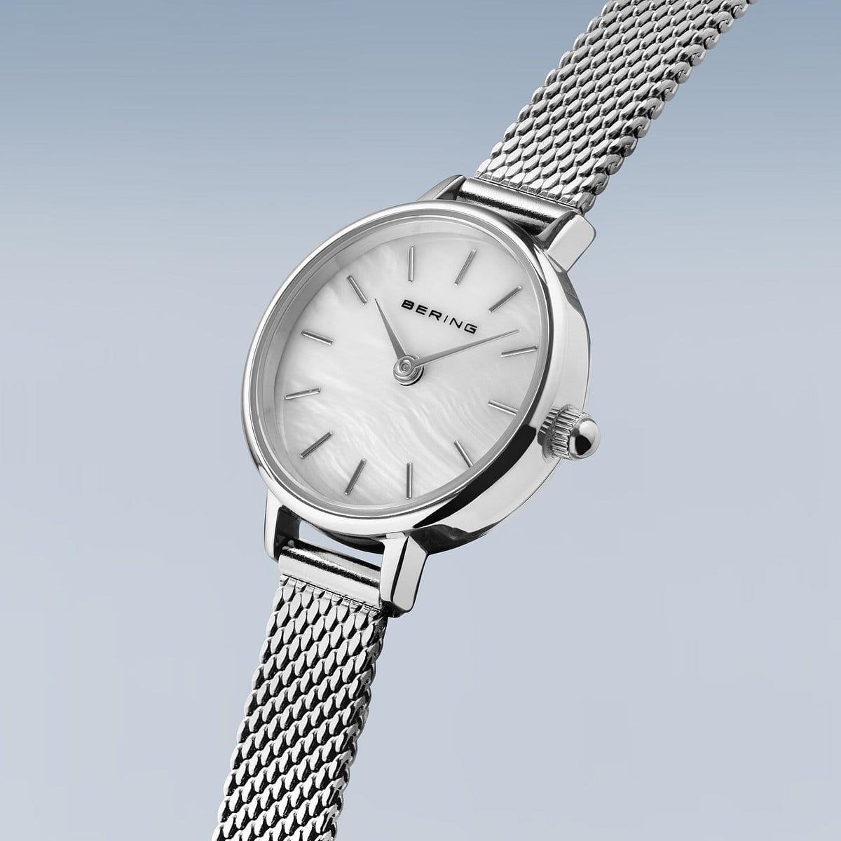 Bering 11022-004 zegarek srebrny klasyczny Classic bransoleta - miniatura 6