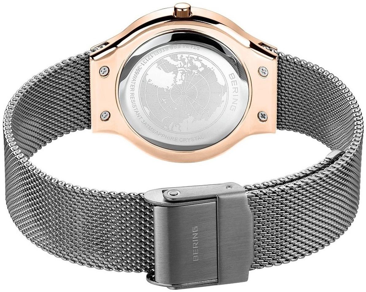 Bering 12131-369-GWP Classic klasyczny zegarek różowe złoto - miniatura 12