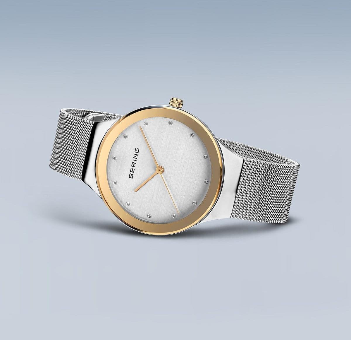 Bering 12934-010 zegarek srebrny klasyczny Classic bransoleta - miniatura 3