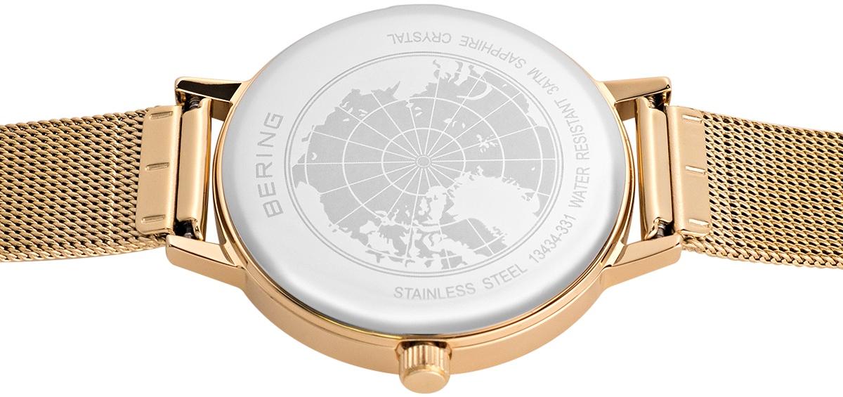 Bering 13434-332 Classic klasyczny zegarek złoty - miniatura 12