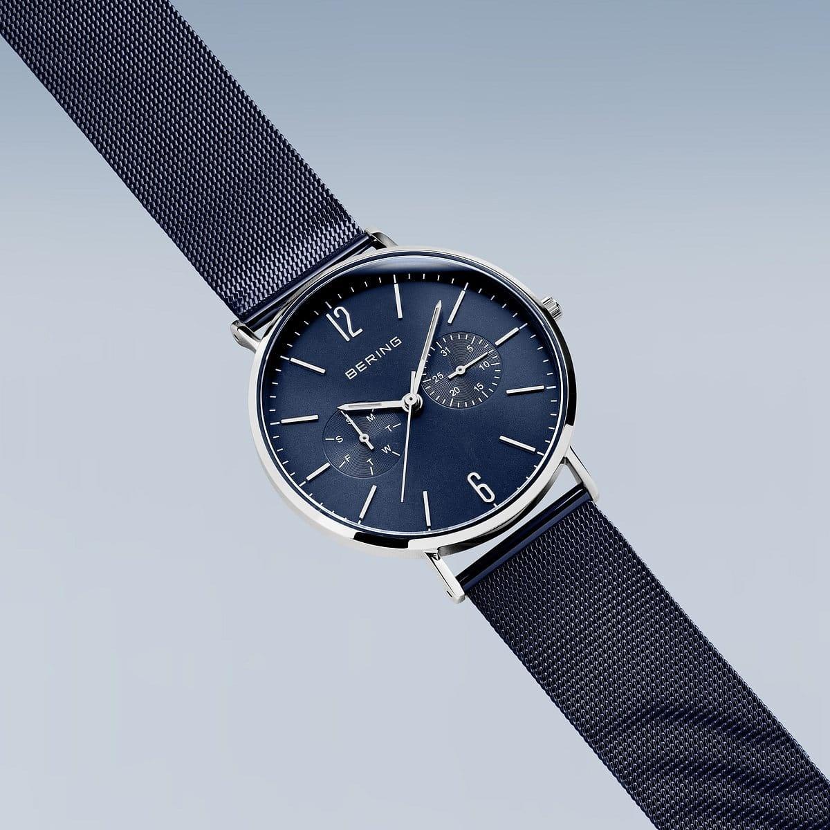 Bering 14240-303 Classic zegarek męski klasyczny szafirowe - miniatura 8